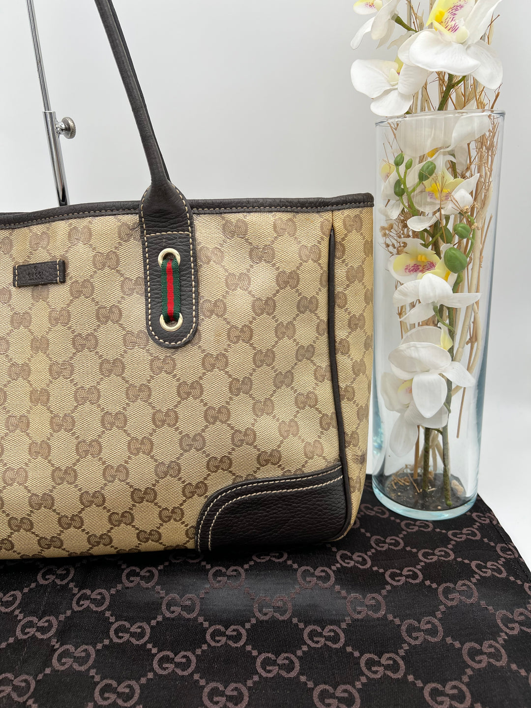 GUCCI GG MONOGRAM TOTE PVC