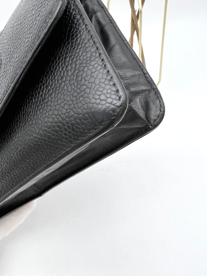 CHANEL CAVIAR TIMELESS CLUTCH