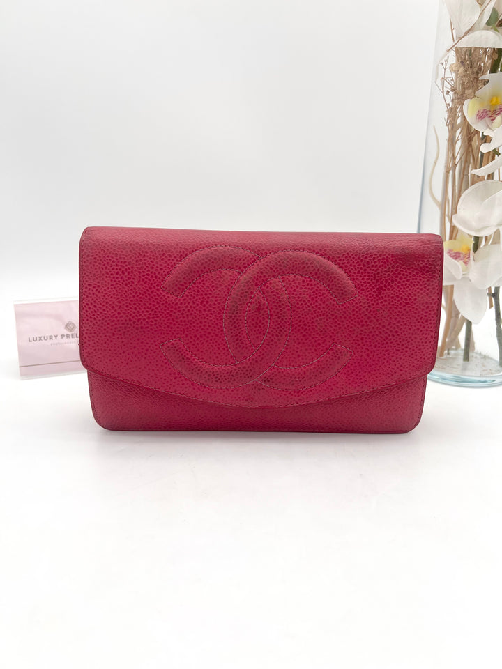 CHANEL CAVIAR TIMELESS CLUTCH