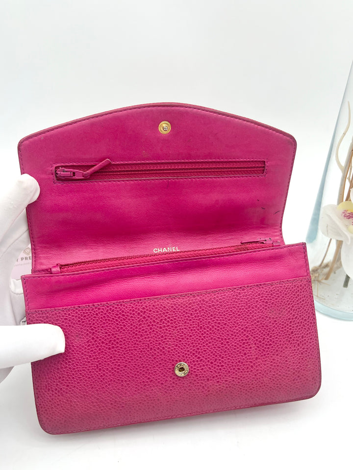 CHANEL CAVIAR TIMELESS CLUTCH