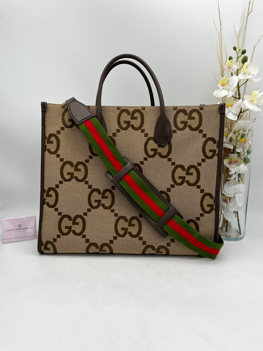GUCCI OPHIDIA GG TOTE BAG