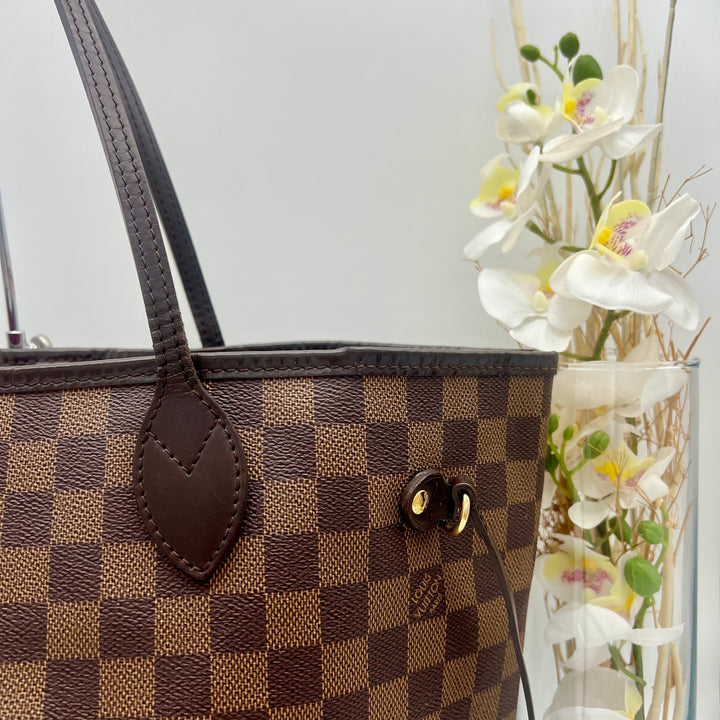 LOUIS VUITTON NEVERFULL MM DAMIER EBENE