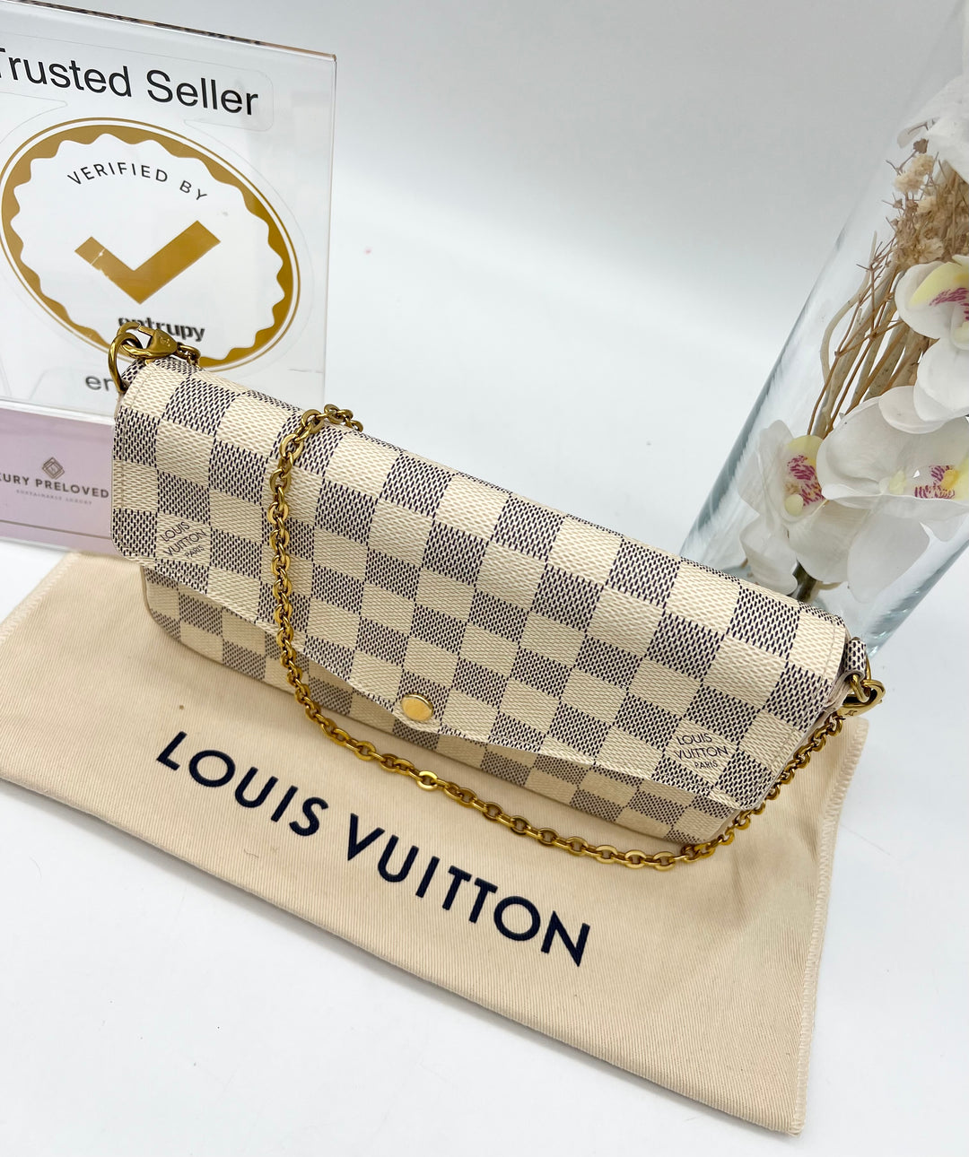 LOUIS VUITTON FELICIE AZUR