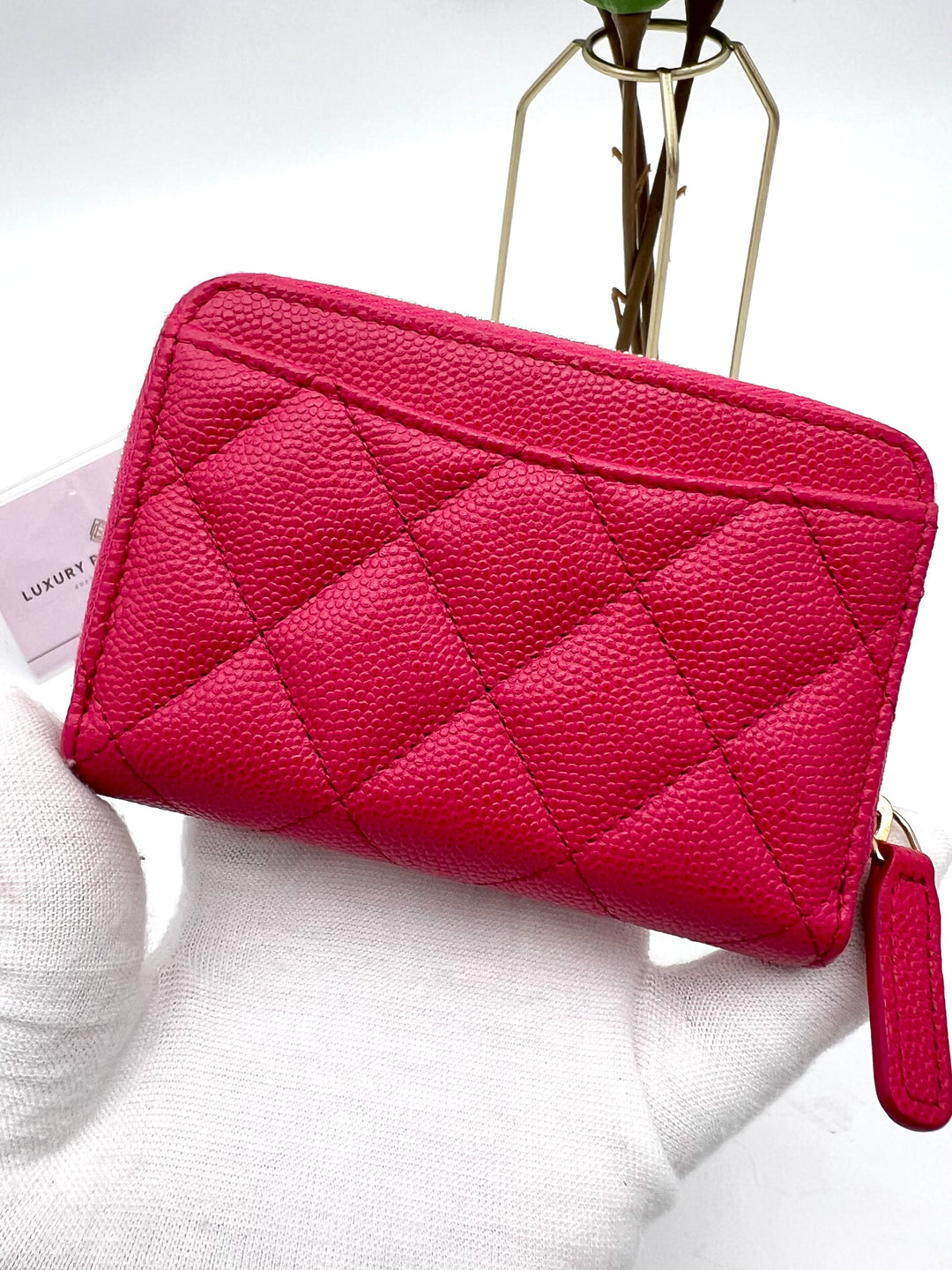 CHANEL CLASSIC ZIP COIN WALLET