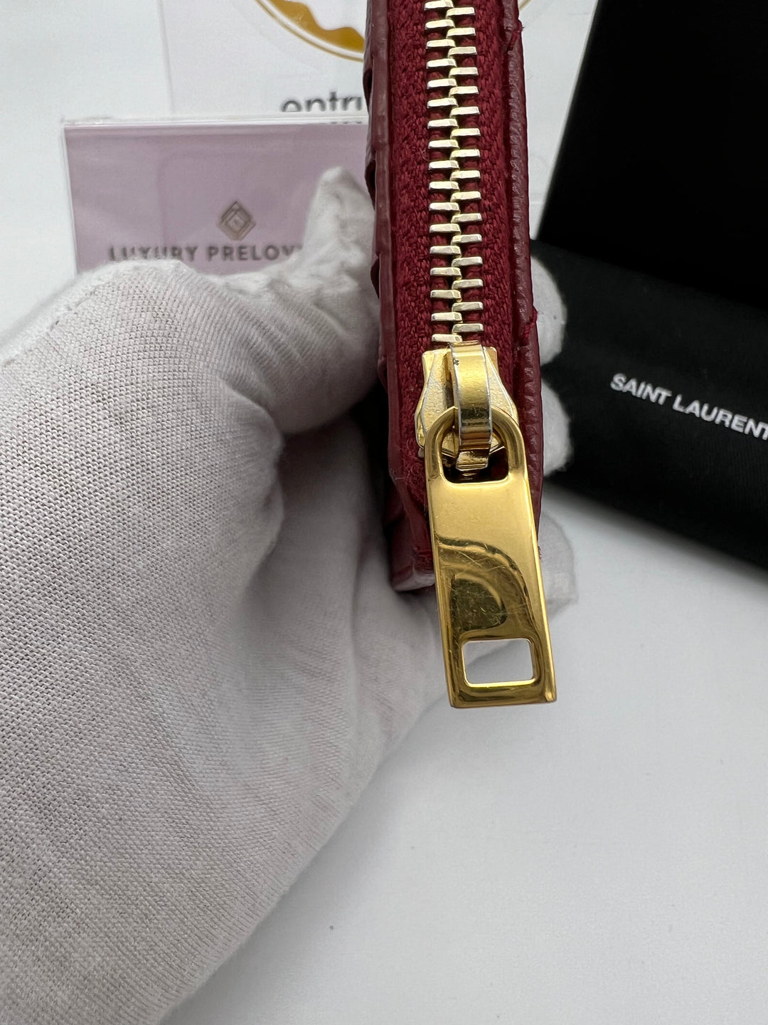 YVES SAINT LAURENT CARD POUCH