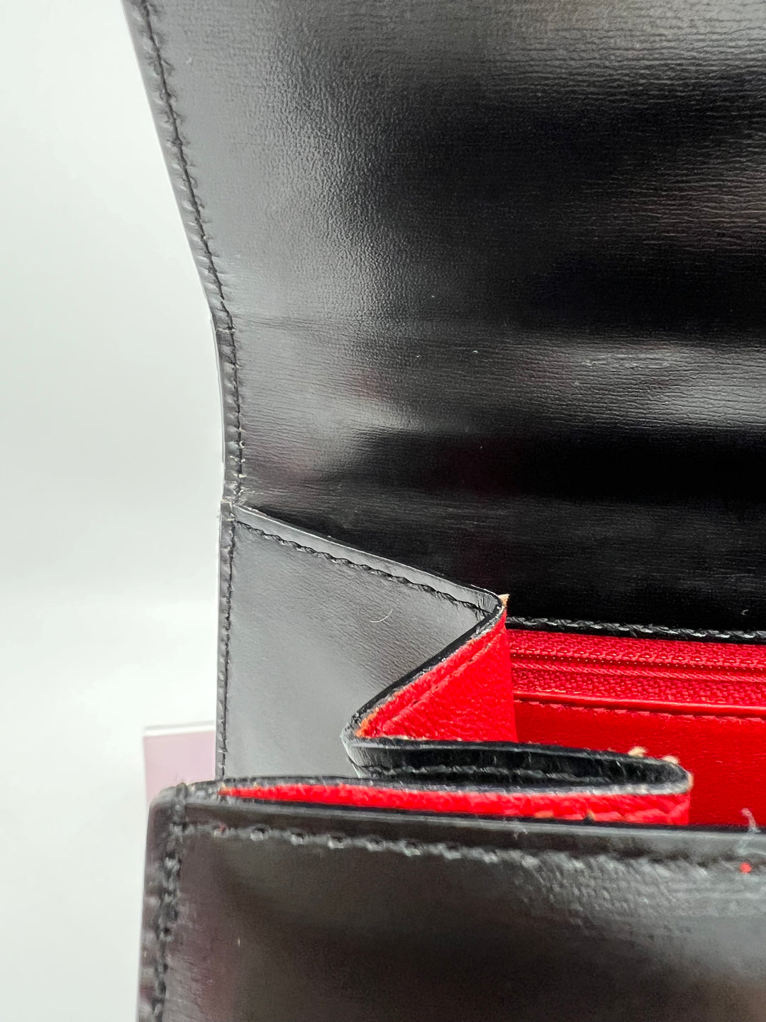 CELINE VINTAGE CALF LEATHER 2 WAY BAG