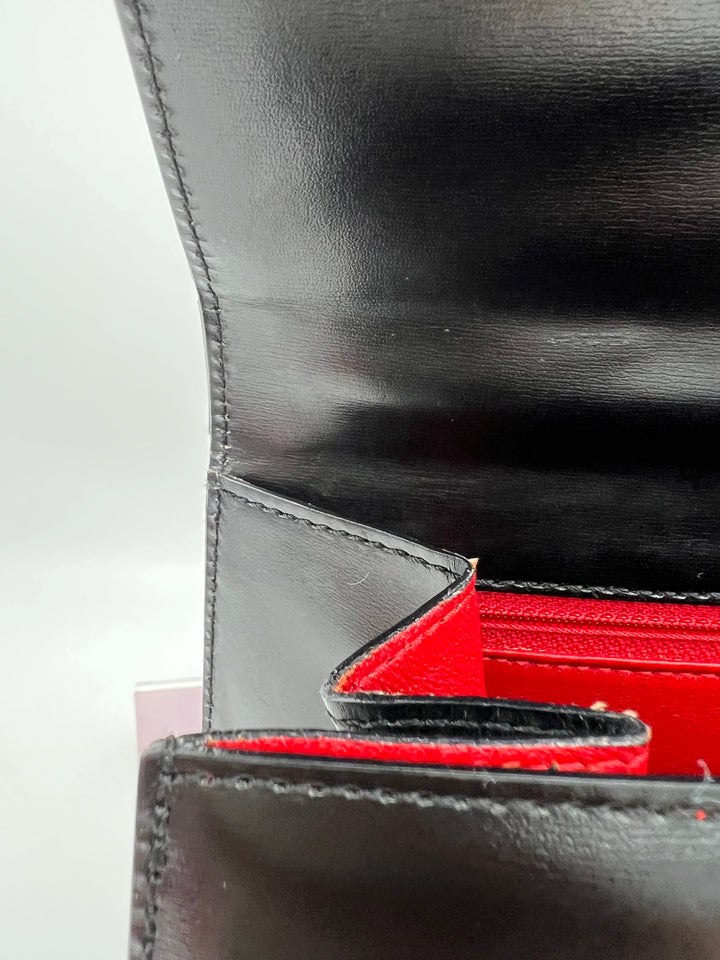 CELINE VINTAGE CALF LEATHER 2 WAY BAG