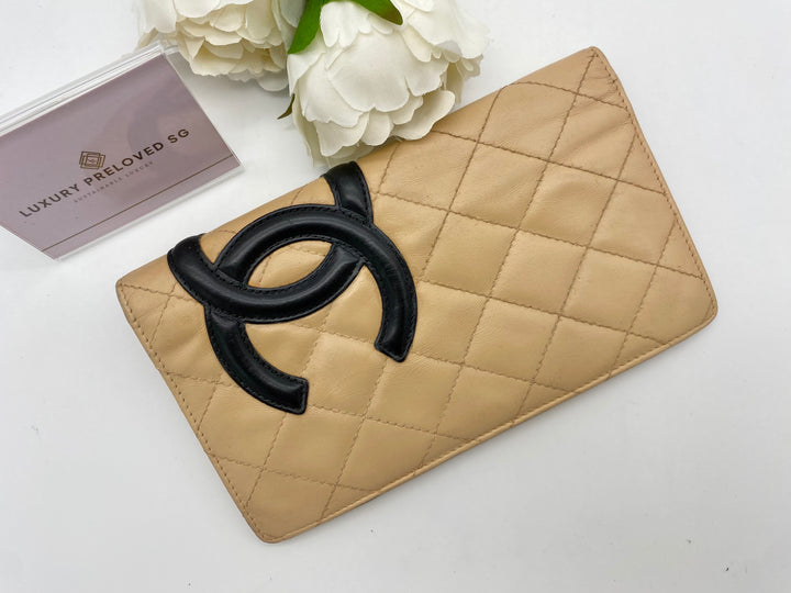 CHANEL VINTAGE CAMBON WALLET