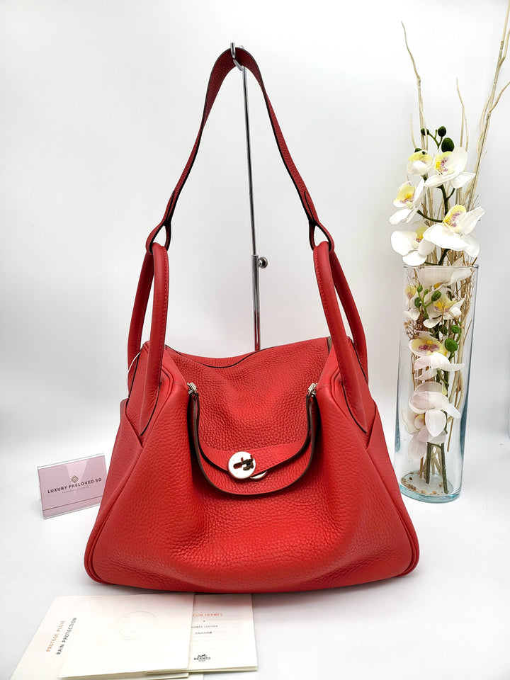 HERMES LINDY CLEMENCE PALLADIUM HARDWARE 30