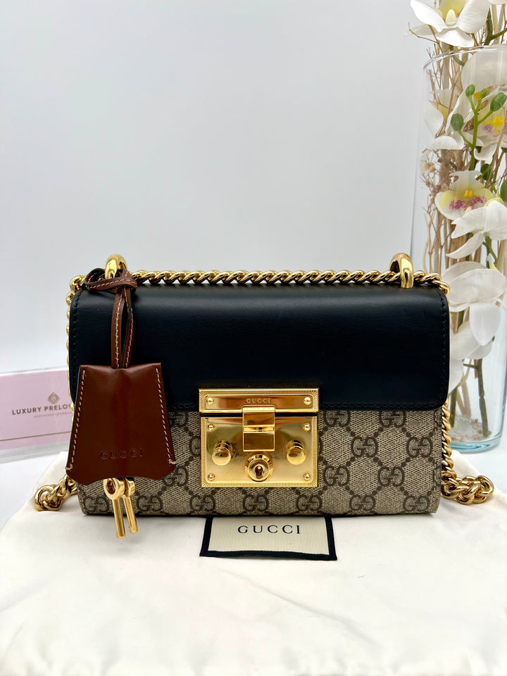 GUCCI PADLOCK GG SUPREME BAG