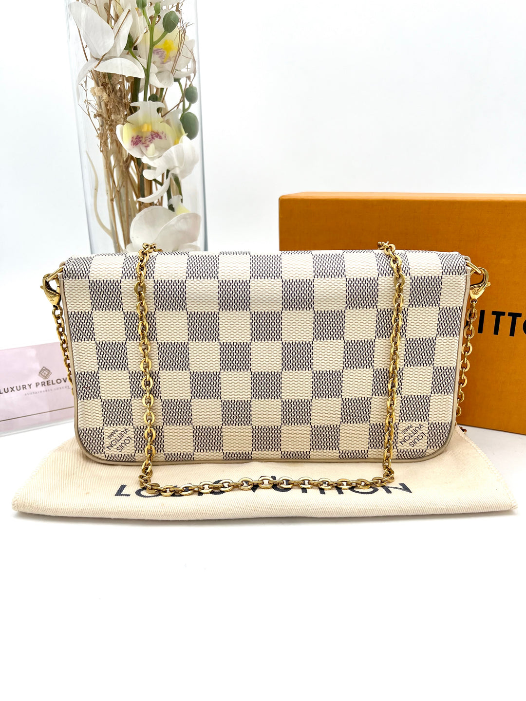 LOUIS VUITTON FELICIE AZUR