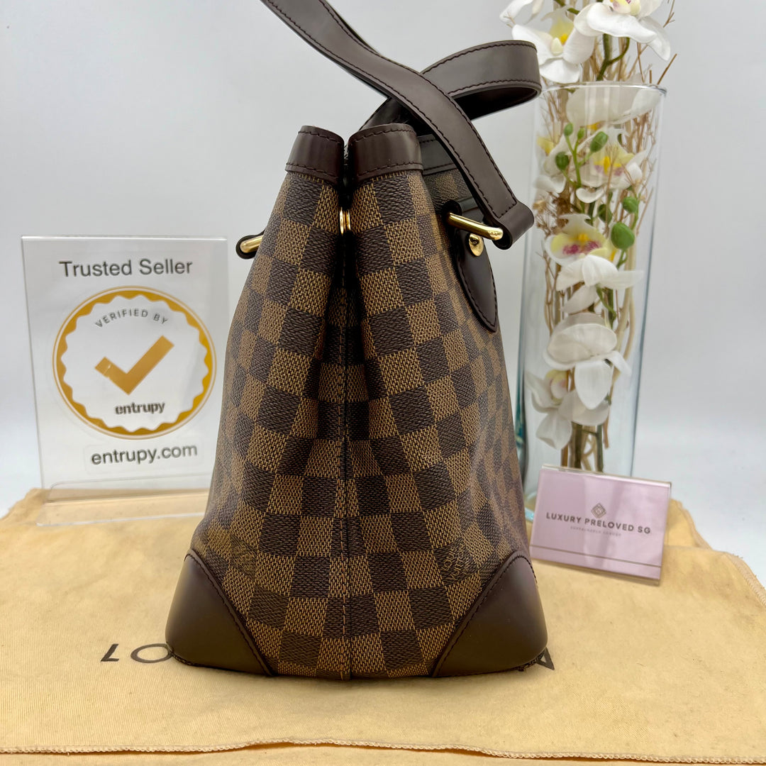 LOUIS VUITTON HAMPSTEAD PM DAMIER EBENE