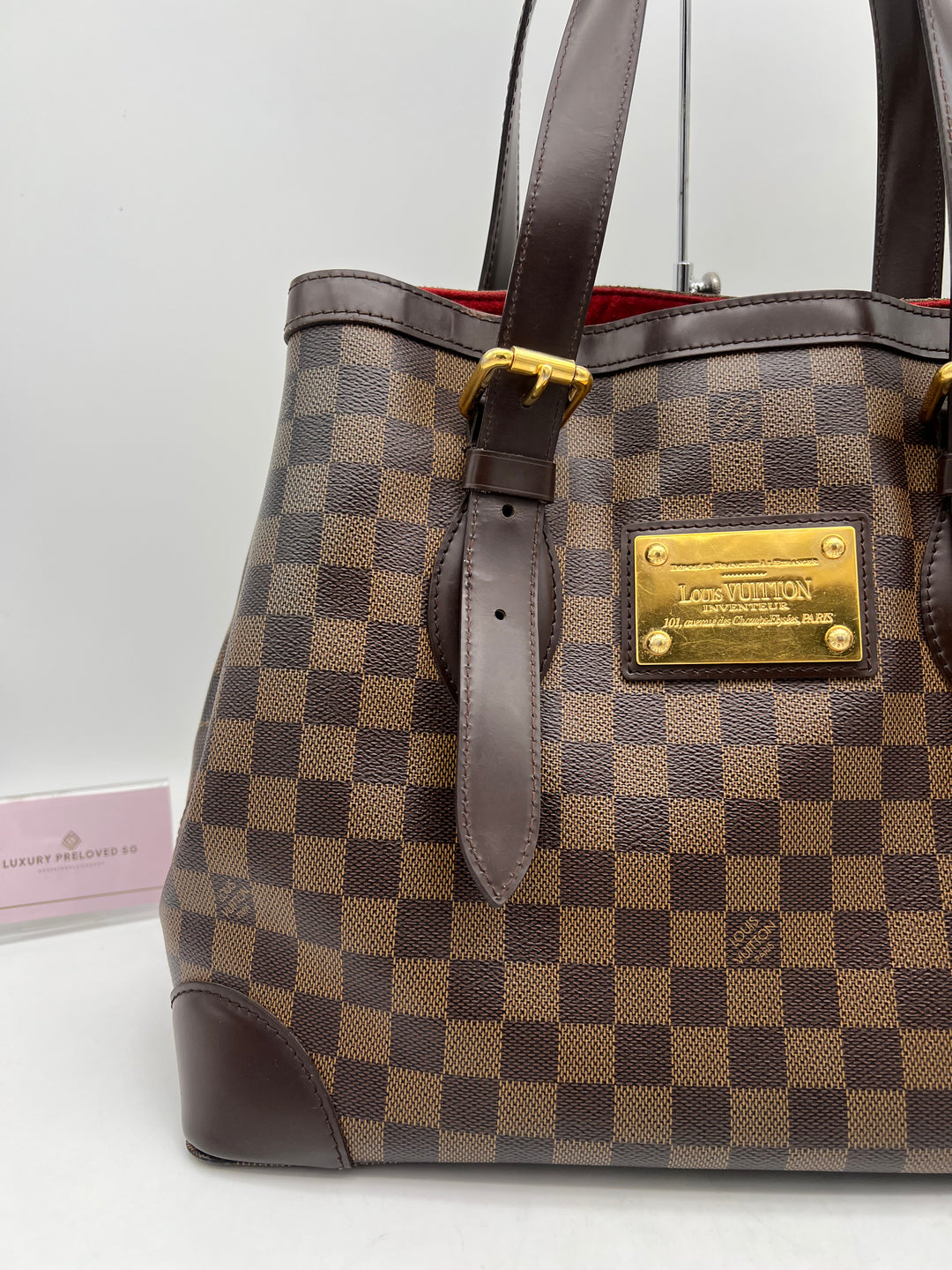 LOUIS VUITTON HAMPSTEAD MM DAMIER EBENE