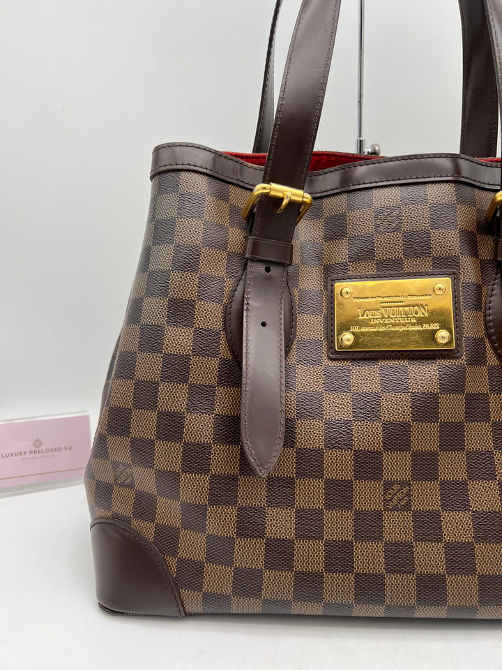 LOUIS VUITTON HAMPSTEAD MM DAMIER EBENE