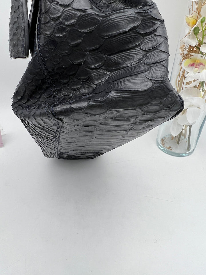 MULBERRY LILY PHYTHON CHAIN SHOULDER BAG