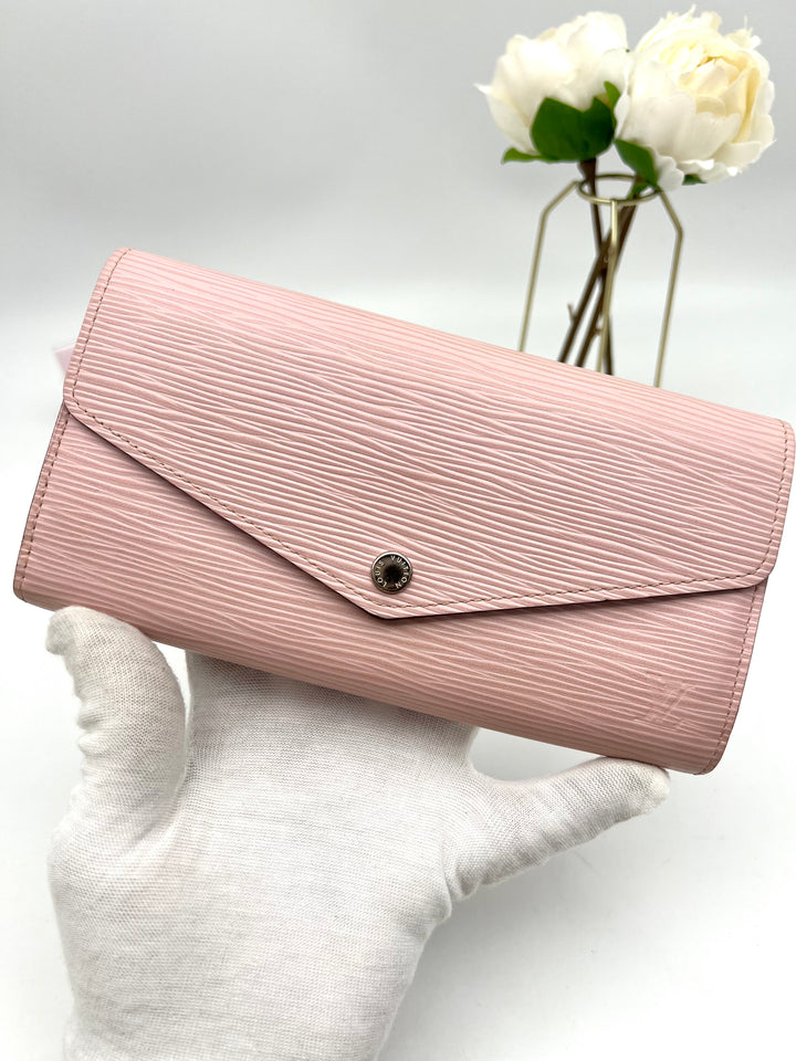 LOUIS VUITTON SARAH EPI LONG WALLET