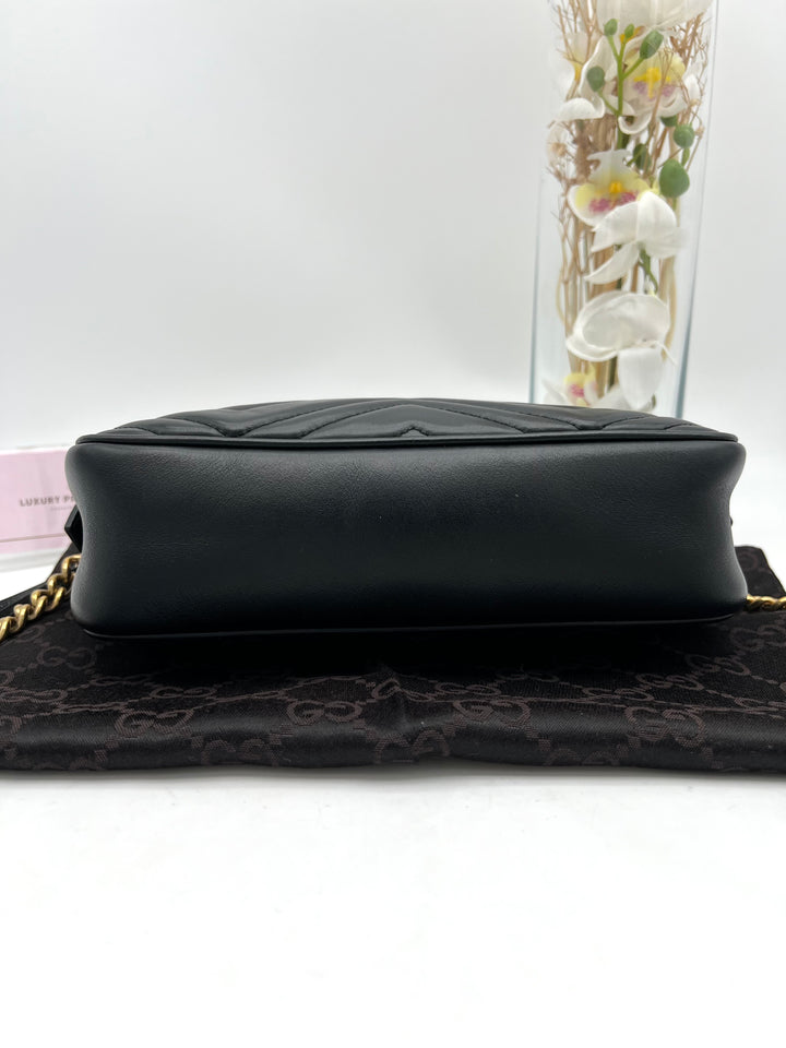 GUCCI MARMONT CAMERA QUILTED SMALL