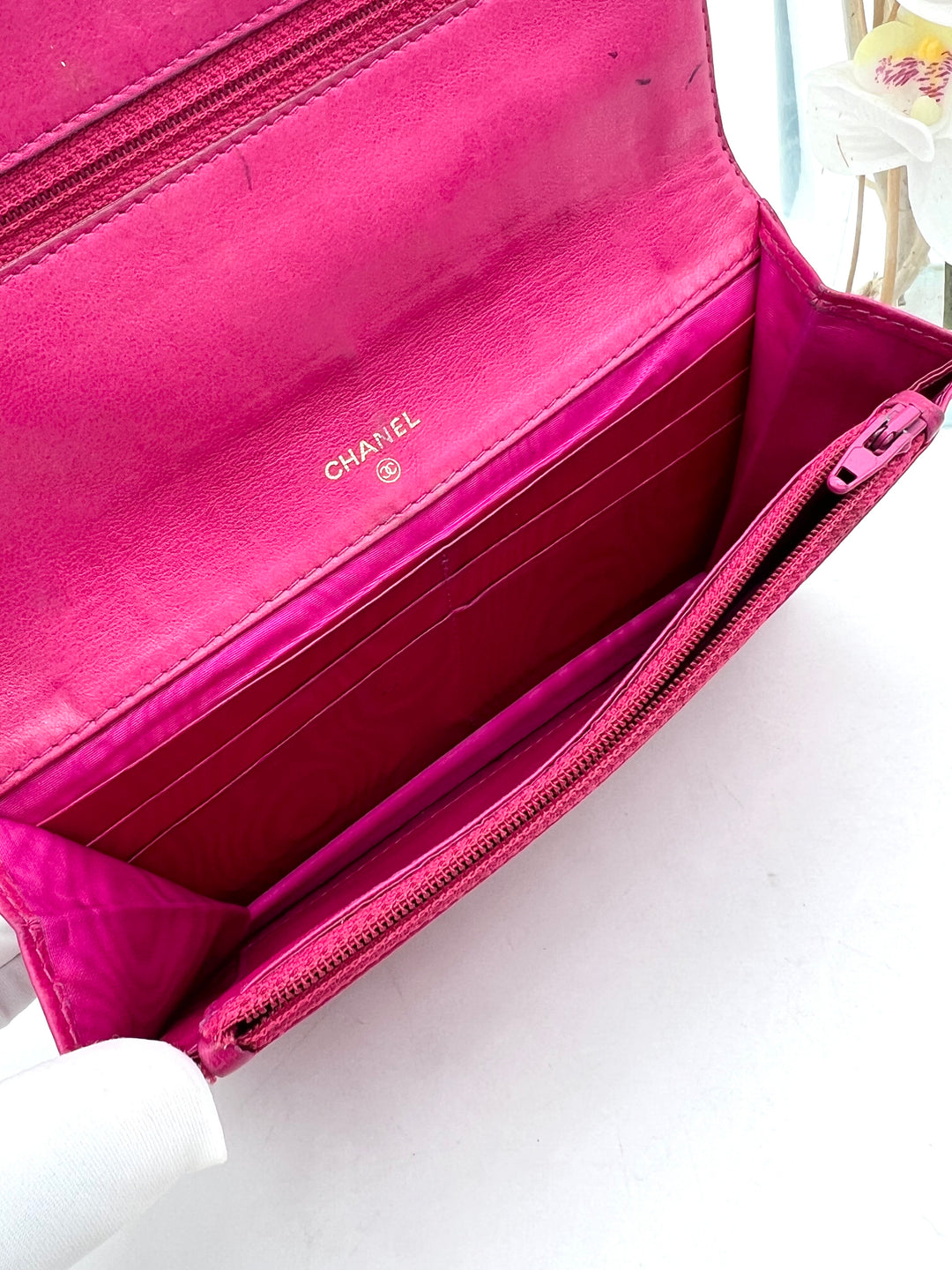 CHANEL CAVIAR TIMELESS CLUTCH