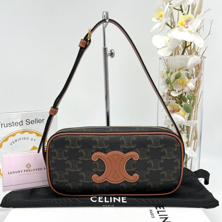 CELINE TRIOMPHE MINI SHOULDER BAG