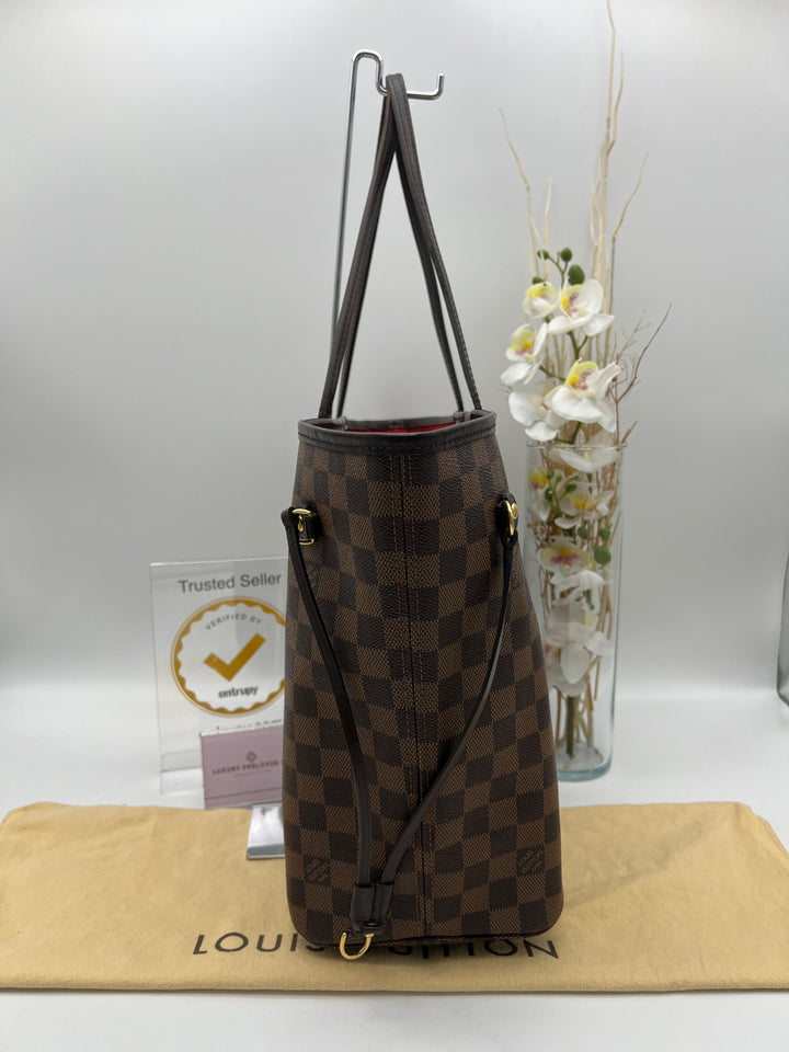 LOUIS VUITTON NEVERFULL MM DAMIER EBENE