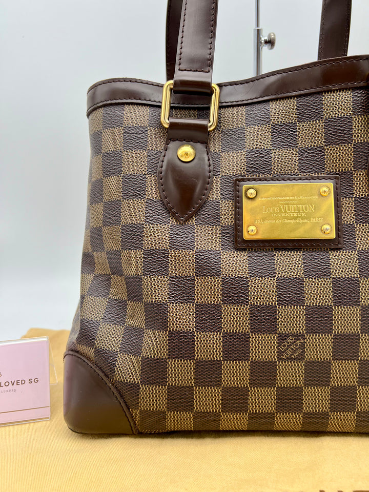 LOUIS VUITTON HAMPSTEAD PM DAMIER EBENE