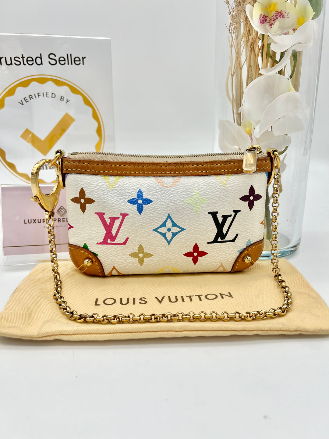 LOUIS VUITTON MILLA  POCHETTE MONOGRAM PM