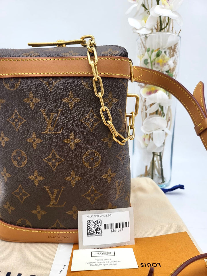 LOUIS VUITTON MONOGRAM MILK BOX