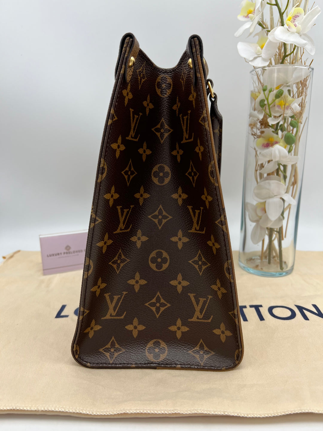 LOUIS VUITTON ON THE GO MM REVSERSED (RFID)