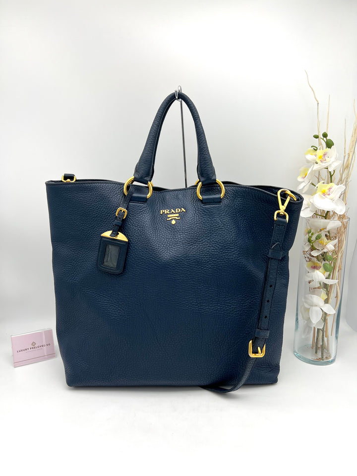 PRADA VITTELO DIANO SHOULDER 2 WAY BAG