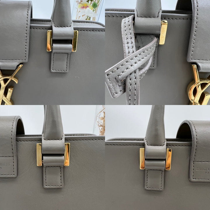 YVES SAINT LAURENT MONOGRAM CABAS BAG