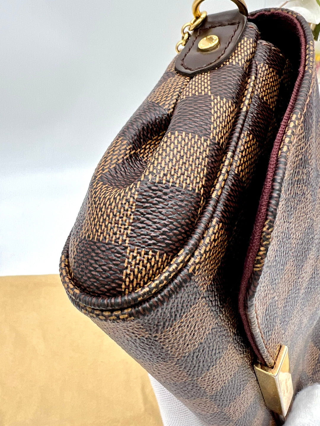 LOUIS VUITTON FAVOURITE PM DAMIER EBENE