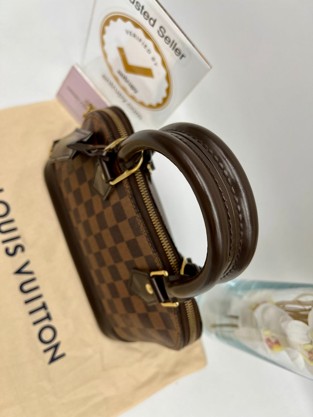 LOUIS VUITTON ALMA BB DAMIER EBENE