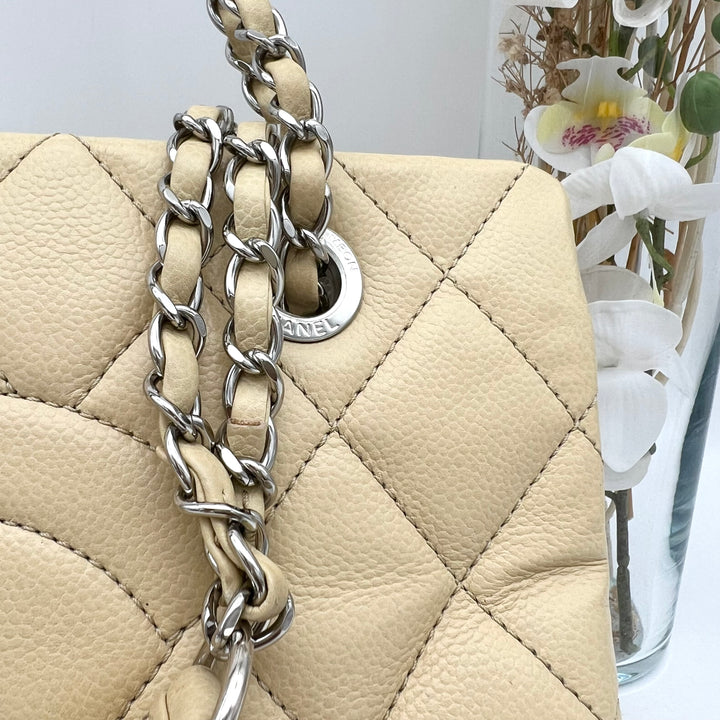 CHANEL SOFT CAVIAR PETIT TIMELESS TOTE PTT