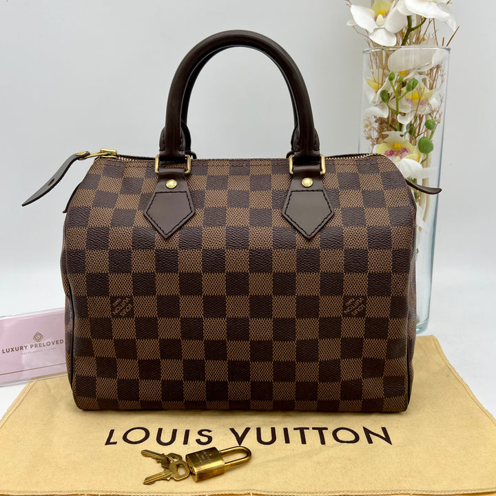 LOUIS VUITTON SPEEDY 25 DAMIER