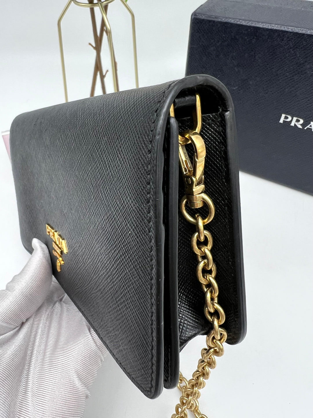 PRADA SAFFIANO CHAIN BAG
