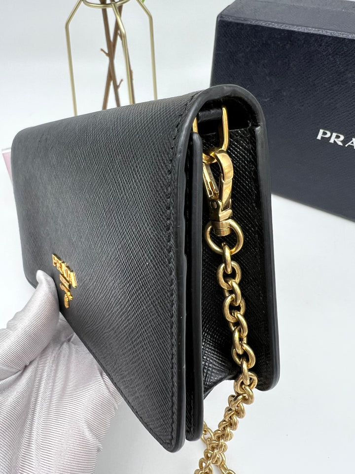 PRADA SAFFIANO CHAIN BAG