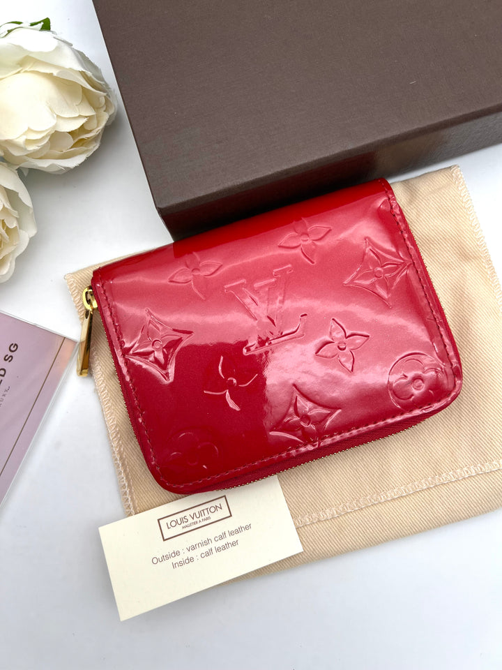LOUIS VUITTON VERNIS ZIPPY COIN PURSE