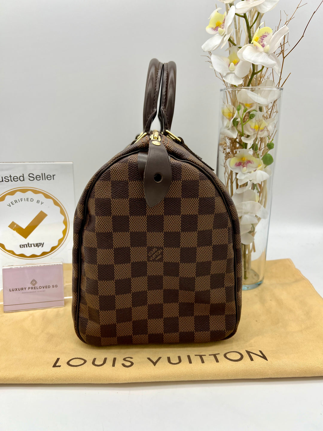 LOUIS VUITTON SPEEDY 30 DAMIER EBENE