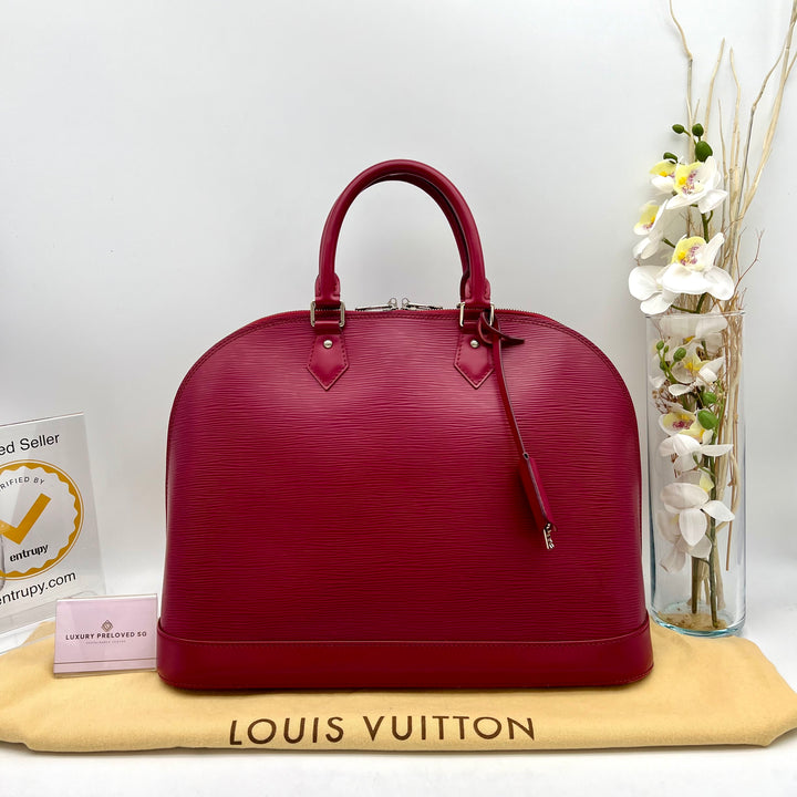 LOUIS VUITTON ALMA MM EPI