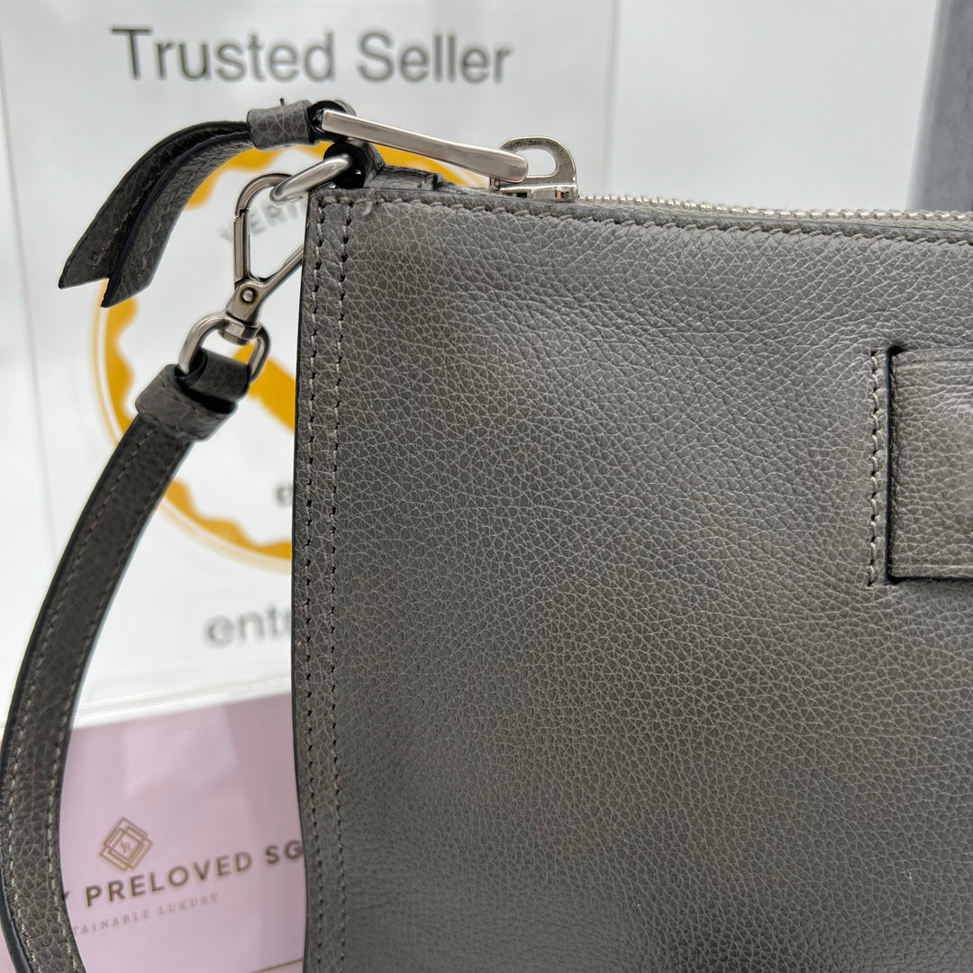 PRADA ETIQUETTE LEATHER BAG