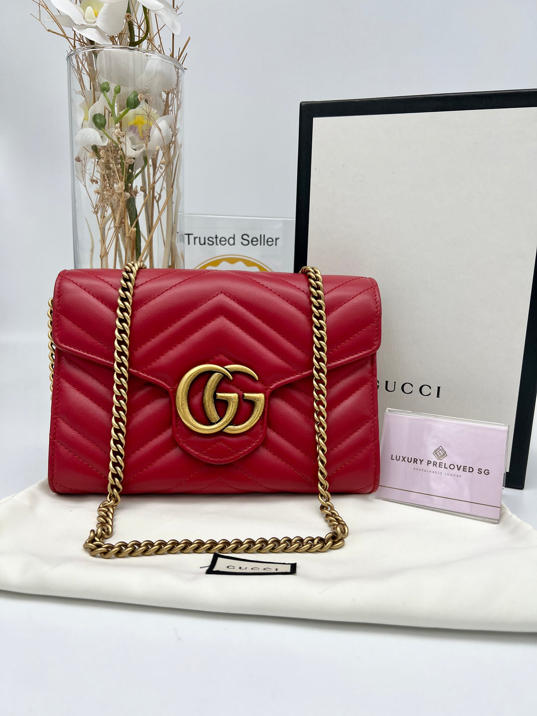 GUCCI GG MARMONT SHOULDER BAG