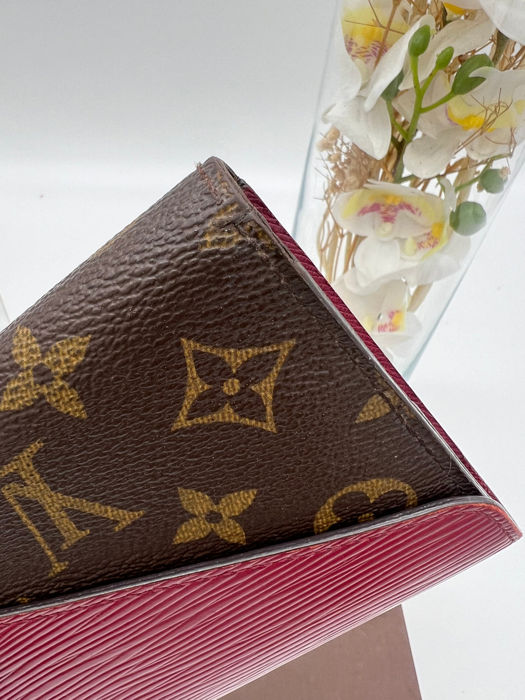 LOUIS VUITTON FUCHIA EPI MARIE WALLET