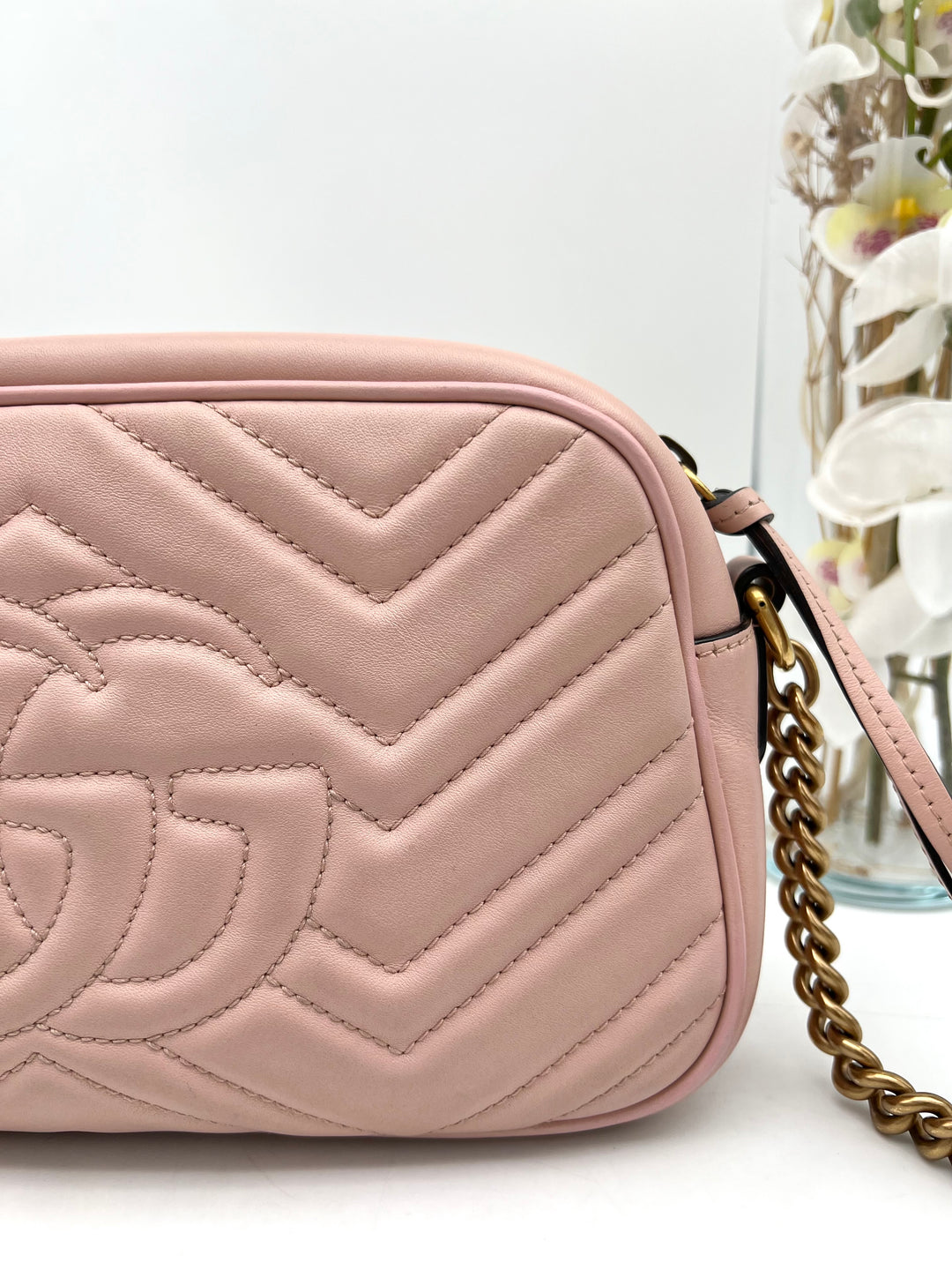 GUCCI MARMONT CAMERA QUILTED SMALL