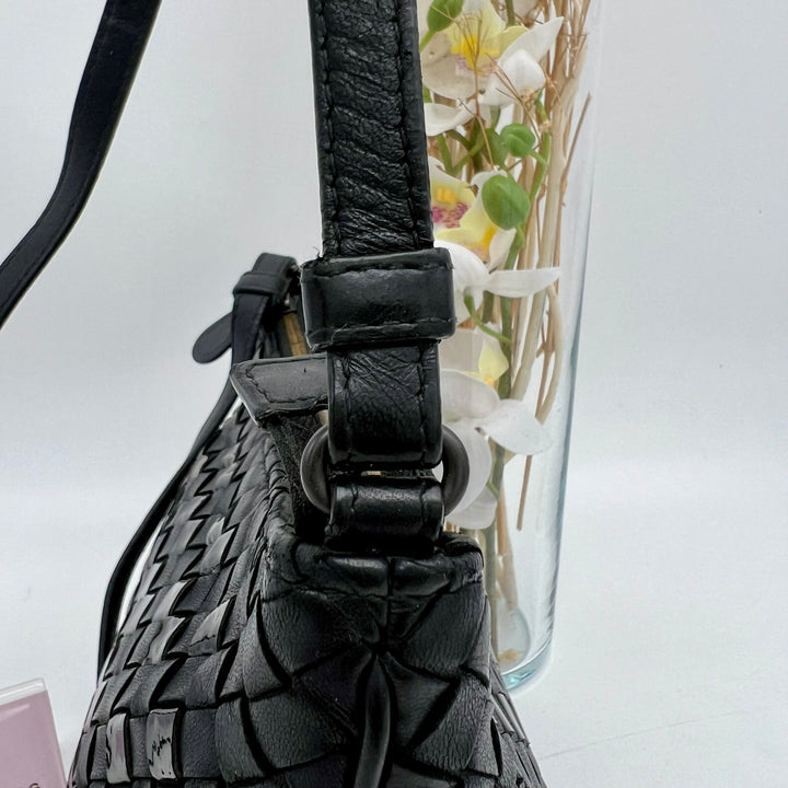 BOTTEGA BLACK SLING BAG