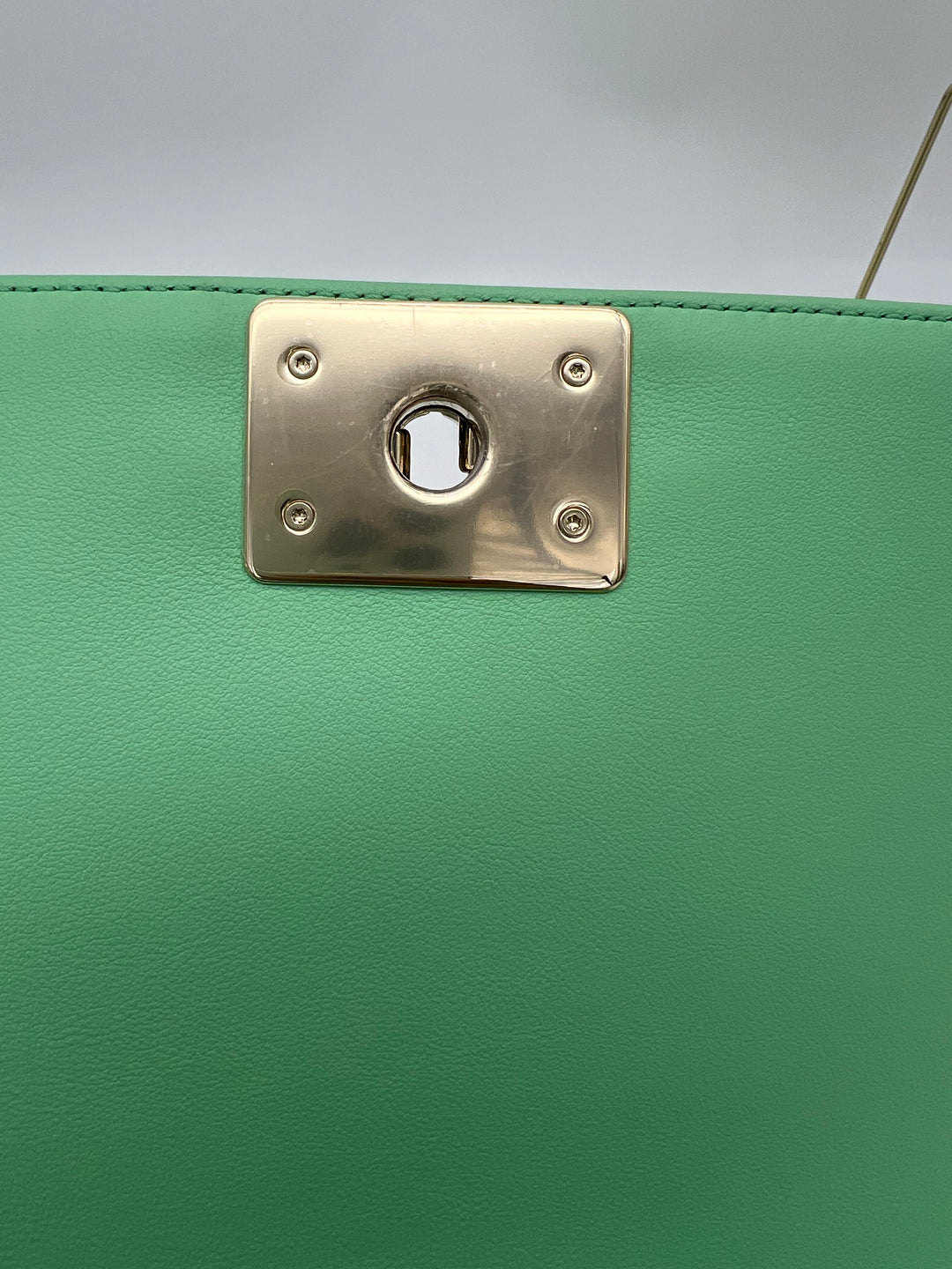 CHANEL LAMBSKIN OLD MEDIUM BOY