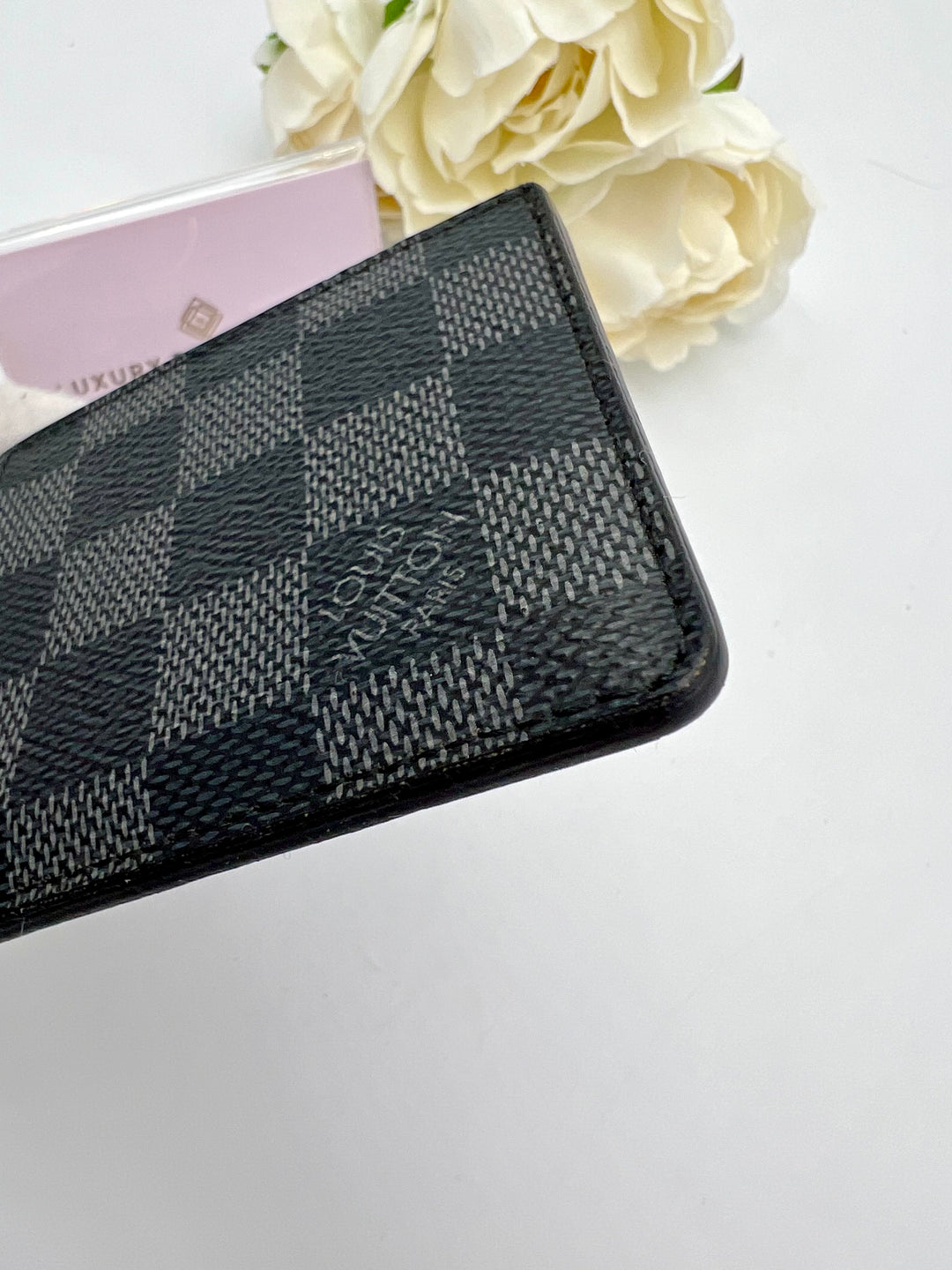 LOUIS VUITTON  GRAPHITE NEO PORTE CARTE CARD CASE