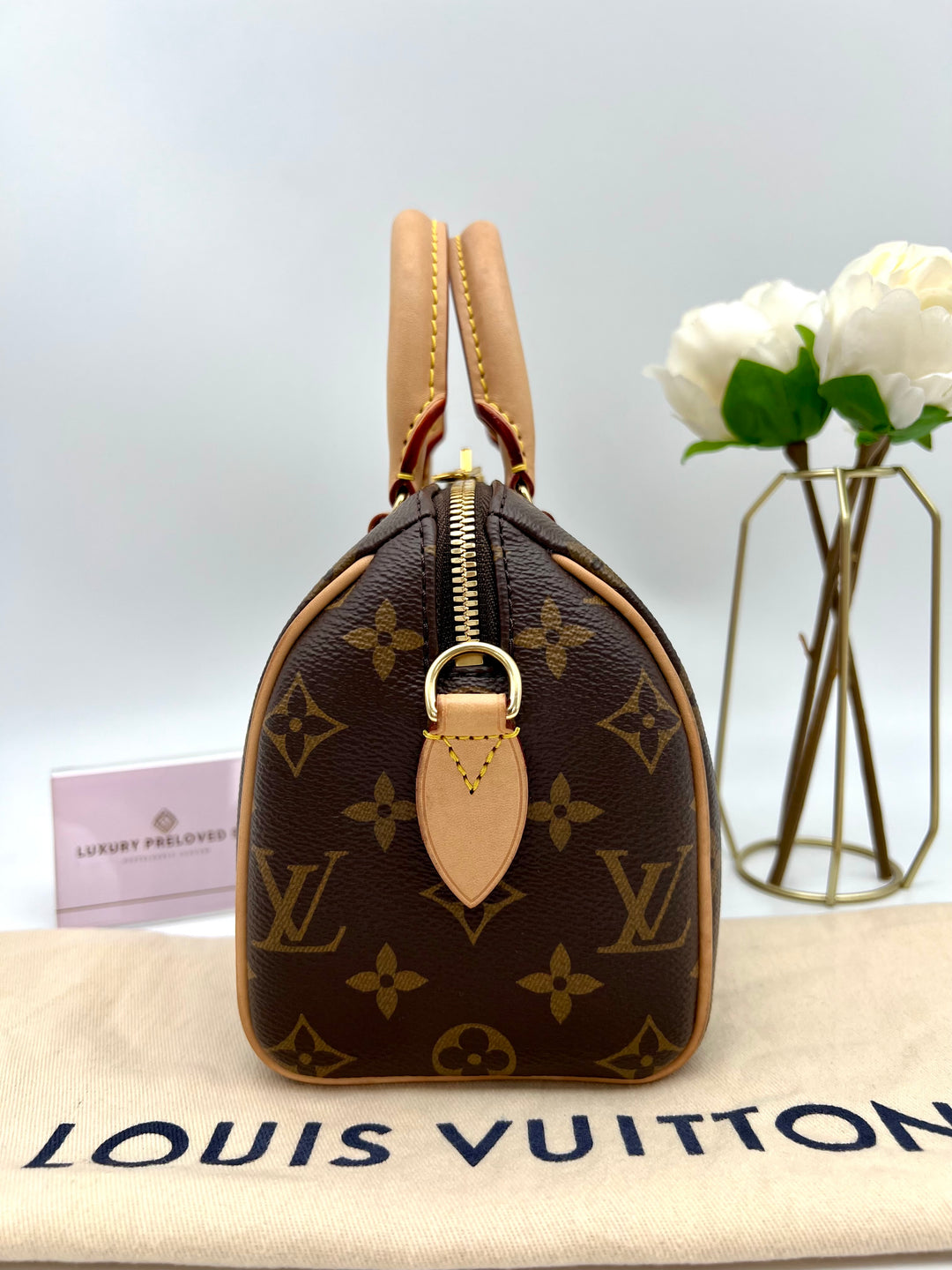 LOUIS VUITTON BANDOULIERE 20 MONOGRAM