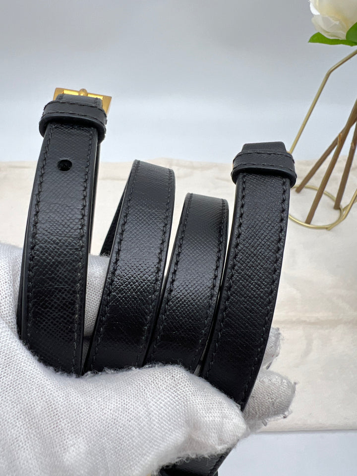 PRADA NYLON AND SAFFIANO CAMERA BAG