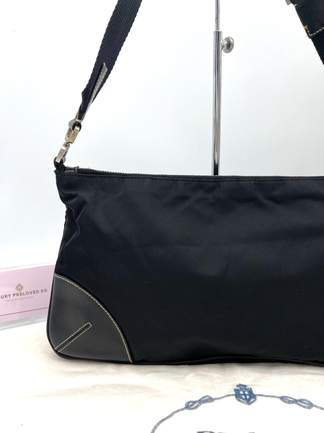 PRADA NYLON SHOULDER BAG