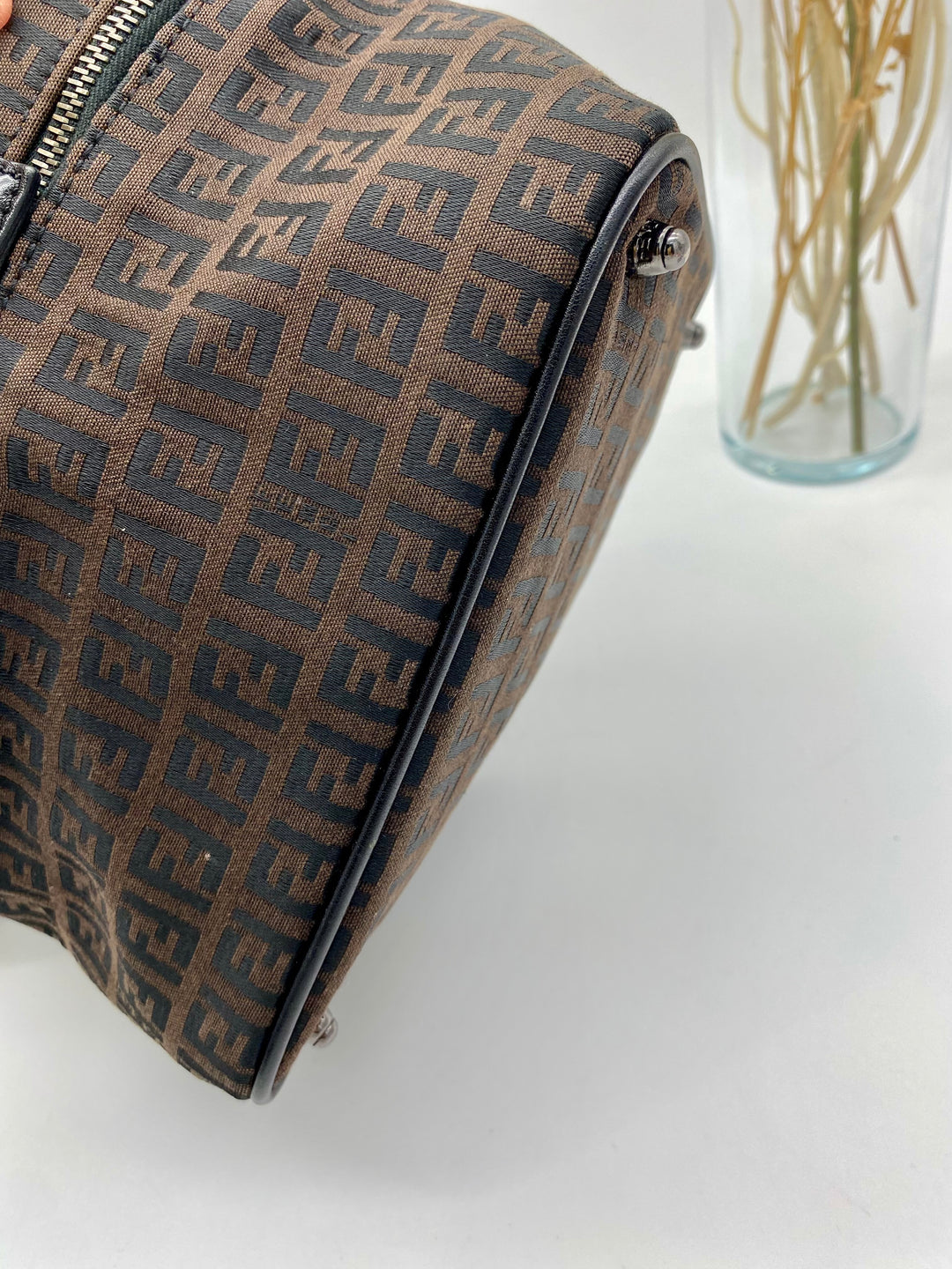 FENDI ZUCCA VANITY BAG